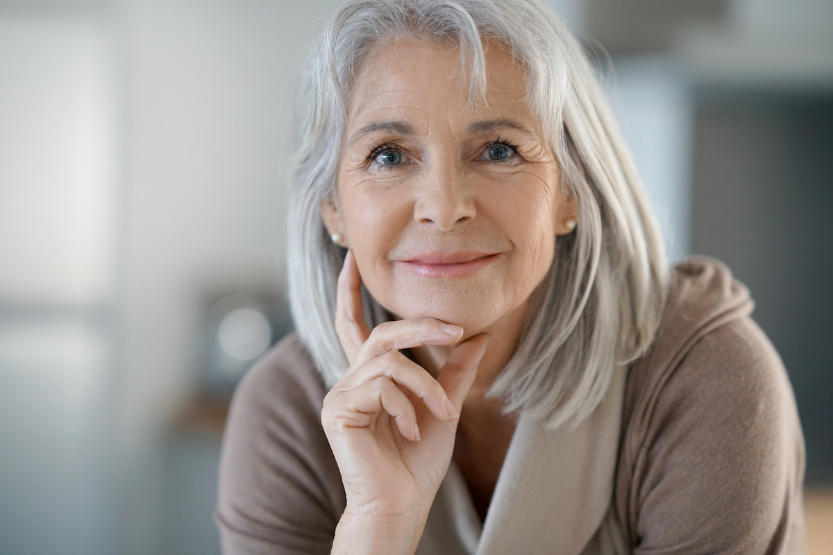 Portrait of senior woman